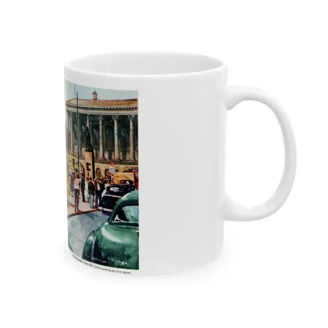Brooke Bond Tea advertisement, 1955 - White Coffee Mug - Go Mug Yourself