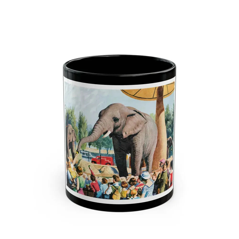 Brooke Bond Tea advertisement, 1959 - Black Coffee Mug 11oz - Go Mug Yourself