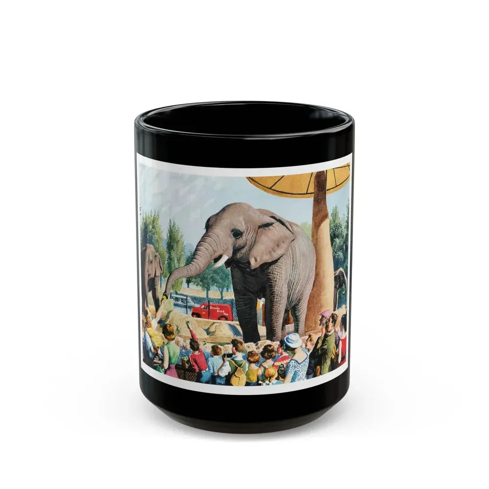 Brooke Bond Tea advertisement, 1959 - Black Coffee Mug 15oz - Go Mug Yourself