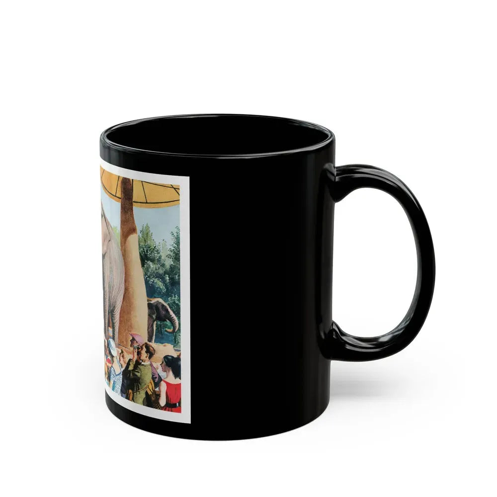 Brooke Bond Tea advertisement, 1959 - Black Coffee Mug - Go Mug Yourself