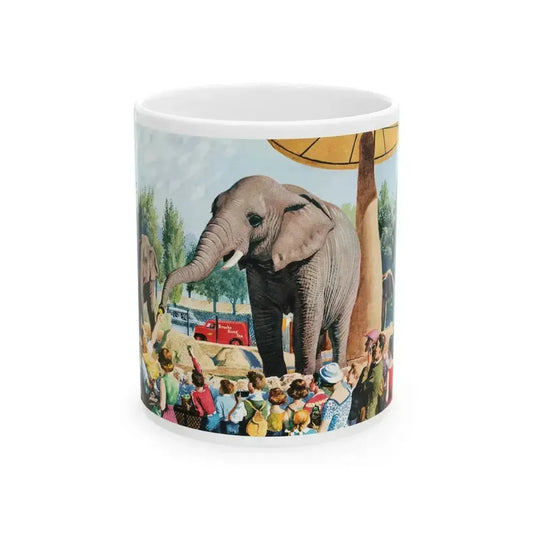 Brooke Bond Tea advertisement, 1959 - White Coffee Mug 11oz - Go Mug Yourself