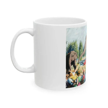 Brooke Bond Tea advertisement, 1959 - White Coffee Mug - Go Mug Yourself