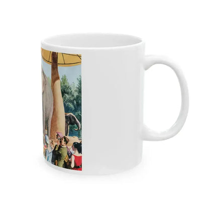 Brooke Bond Tea advertisement, 1959 - White Coffee Mug - Go Mug Yourself