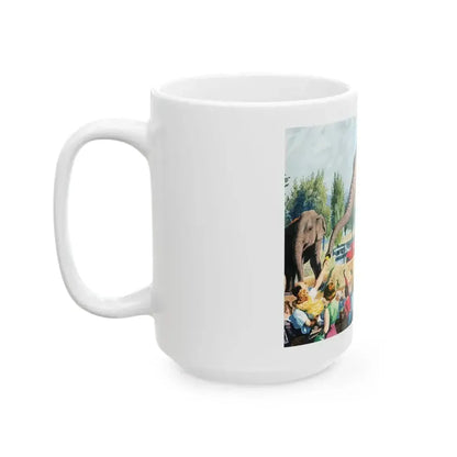 Brooke Bond Tea advertisement, 1959 - White Coffee Mug - Go Mug Yourself