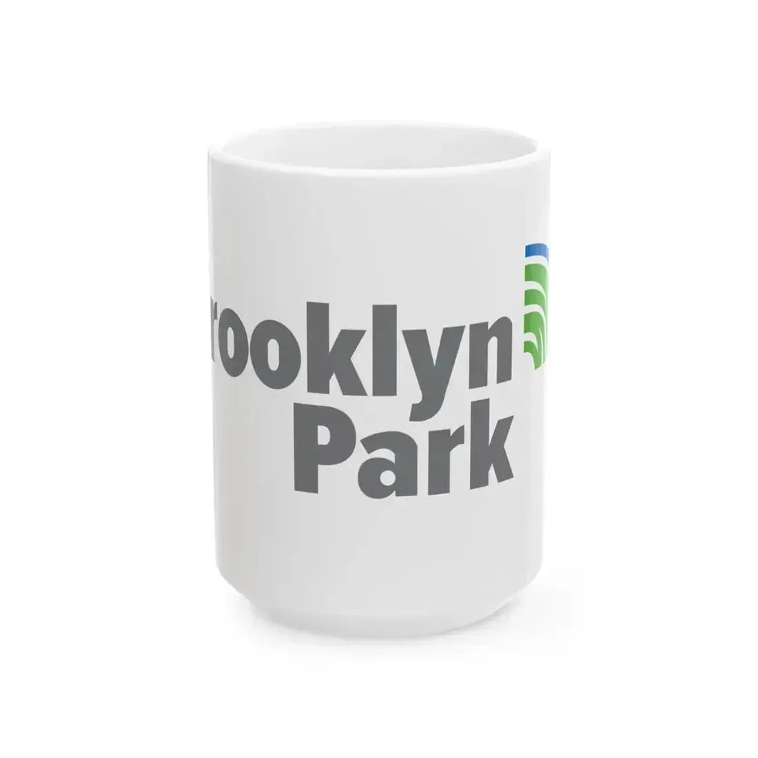 Brooklyn Park New Flag (United States) White Coffee Mug 15oz - Go Mug Yourself