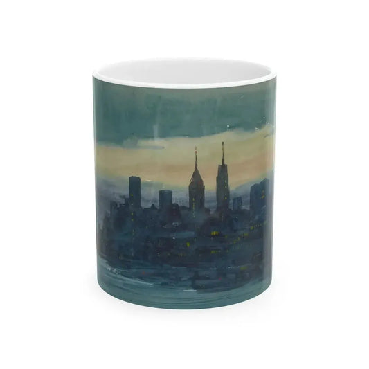 Brooklyn Promenade-Looking West - White Coffee Mug 11oz - Go Mug Yourself