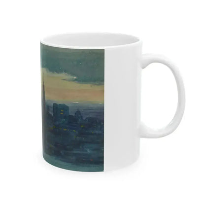 Brooklyn Promenade-Looking West - White Coffee Mug - Go Mug Yourself