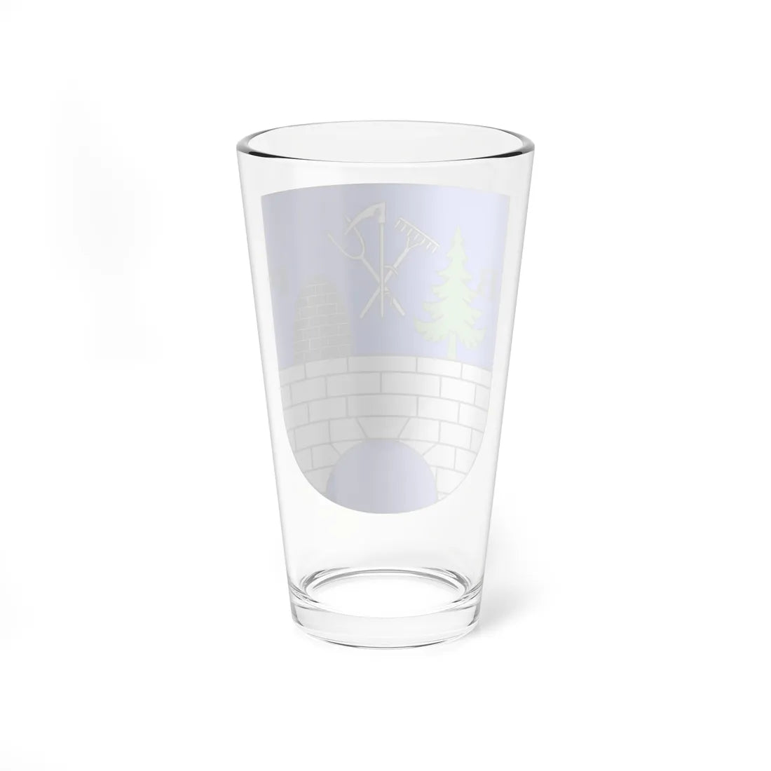 Brot-Plamboz-coat of arms (Switzerland) (Coat of Arms) Pint Glass 16oz - Go Mug Yourself