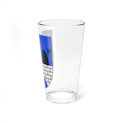 Brot-Plamboz-coat of arms (Switzerland) (Coat of Arms) Pint Glass 16oz - Go Mug Yourself