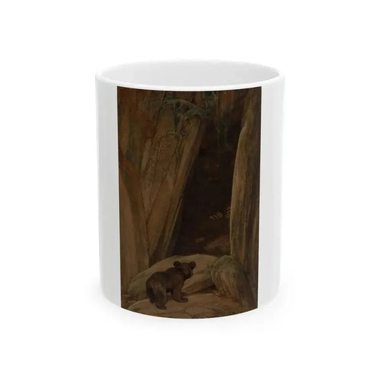 Brother Bear and the Little Lone Cub, chapter 11 story illustration - White Coffee Mug 11oz - Go Mug Yourself