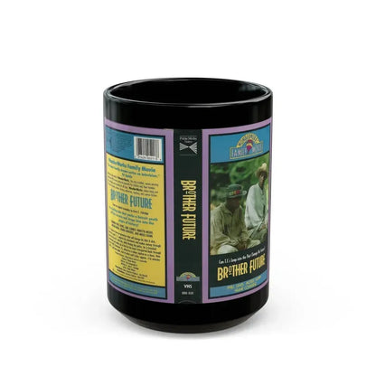 BROTHER FUTURE (VHS COVER) - Black Coffee Mug 15oz - Go Mug Yourself
