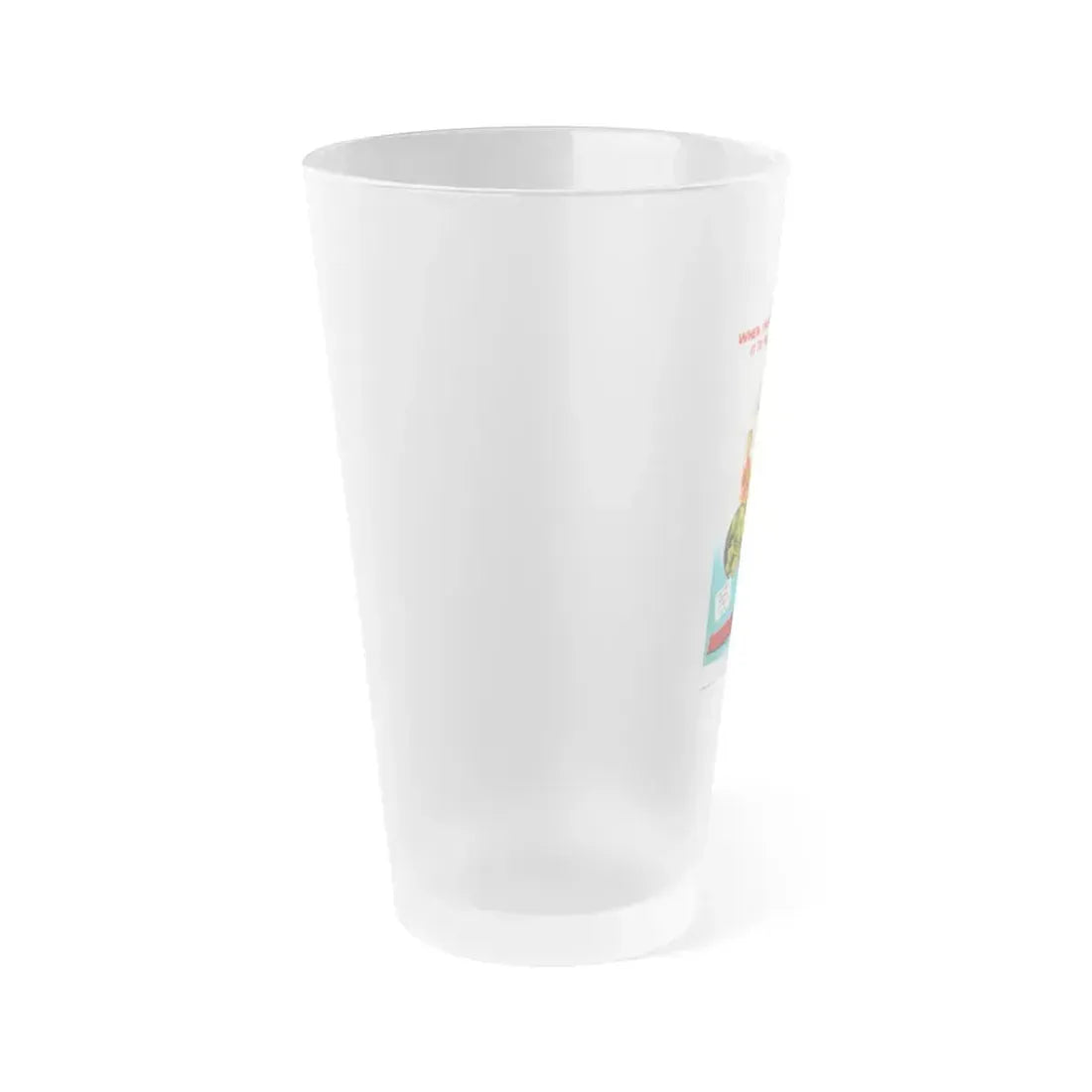 BROTHERHOOD OF DEATH 1976 Movie Poster - Frosted Pint Glass 16oz - Go Mug Yourself