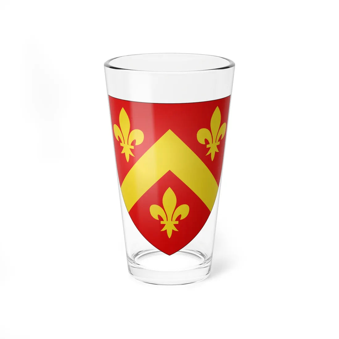 Broun of Colstoun arms (Scotland) (Coat of Arms) Pint Glass 16oz 16oz - Go Mug Yourself