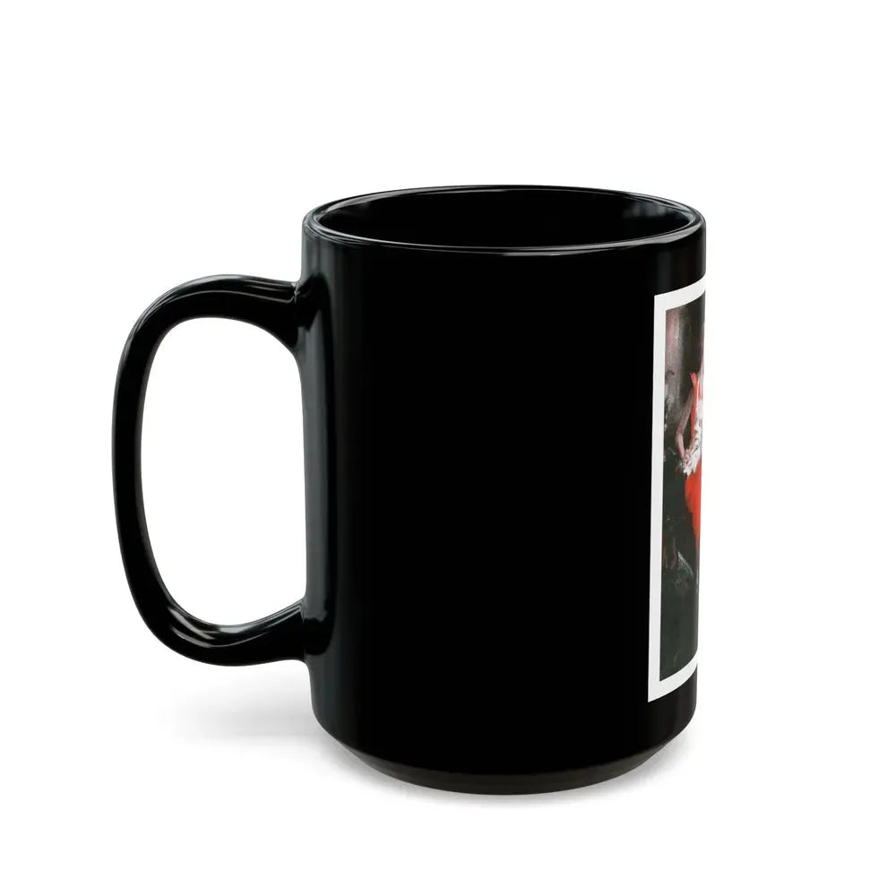 Brown Orchids by Nell Young (1), Good Housekeeping, 1934 - Black Coffee Mug - Go Mug Yourself