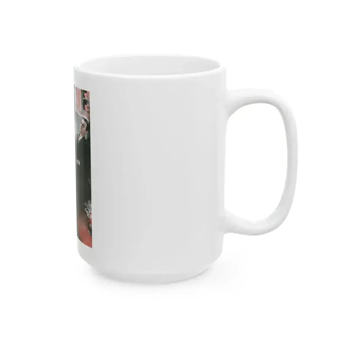 Brown Orchids by Nell Young (1), Good Housekeeping, 1934 - White Coffee Mug - Go Mug Yourself