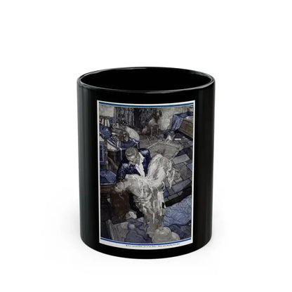 Brown Witch, Cosmopolitan, November 1930 - Black Coffee Mug 11oz - Go Mug Yourself