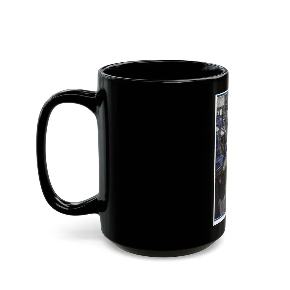 Brown Witch, Cosmopolitan, November 1930 - Black Coffee Mug - Go Mug Yourself