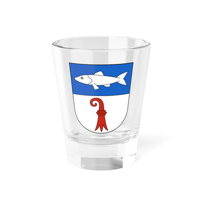 Bärschwil-blazon (Switzerland) (Coat of Arms) Shot Glass 1.5oz 1.5oz - Go Mug Yourself
