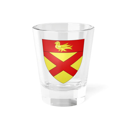 Bruce arms Baron Aberdare (Scotland) (Coat of Arms) Shot Glass 1.5oz 1.5oz - Go Mug Yourself