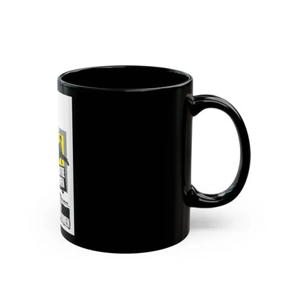 BRUCE LEE AGAINST SUPERMEN (BELGIAN) 1975 Movie Poster - Black Coffee Mug - Go Mug Yourself