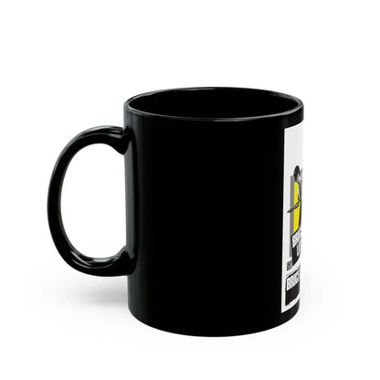 BRUCE LEE AGAINST SUPERMEN (BELGIAN) 1975 Movie Poster - Black Coffee Mug - Go Mug Yourself