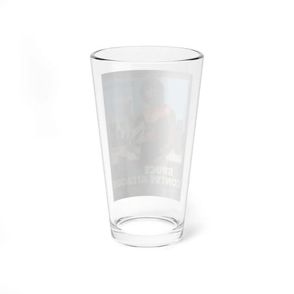 BRUCE LEE FIGHTS BACK FROM THE GRAVE (FRENCH) 1976 Movie Poster - Pint Glass 16oz-Go Mug Yourself