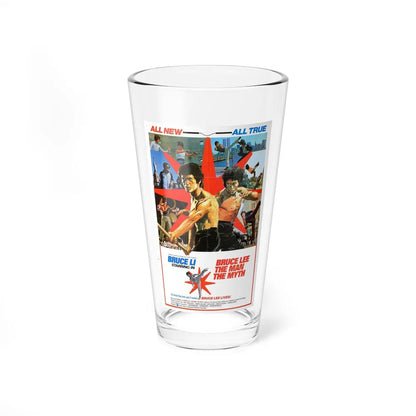 BRUCE LEE, THE MAN, THE MYTH 1976 Movie Poster - Pint Glass 16oz-16oz-Go Mug Yourself