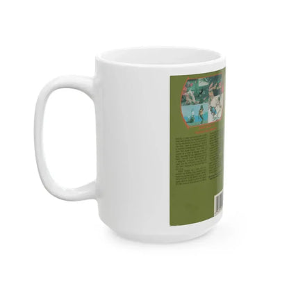 BRUCE LI IN NEW GUINEA (VHS COVER) - White Coffee Mug - Go Mug Yourself