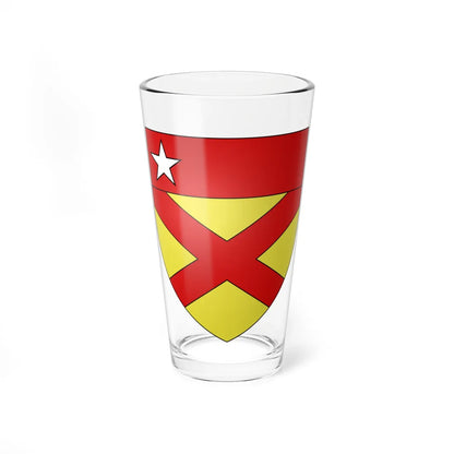 Bruce of Clackmannan arms (Scotland) (Coat of Arms) Pint Glass 16oz - Go Mug Yourself