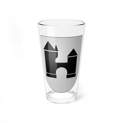 Brugg coat of arms (Switzerland) (Coat of Arms) Pint Glass 16oz 16oz - Go Mug Yourself