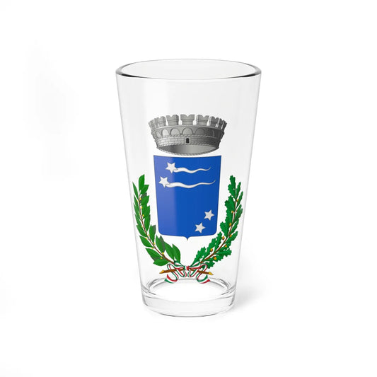 Brugine-Stemma (Italy) (Coat of Arms) Pint Glass 16oz 16oz - Go Mug Yourself