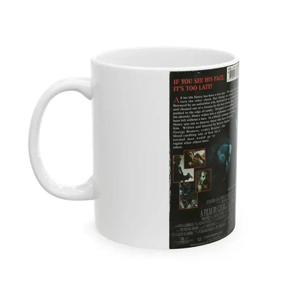 BRUISER GEORGE ROMERO (VHS COVER) - White Coffee Mug - Go Mug Yourself
