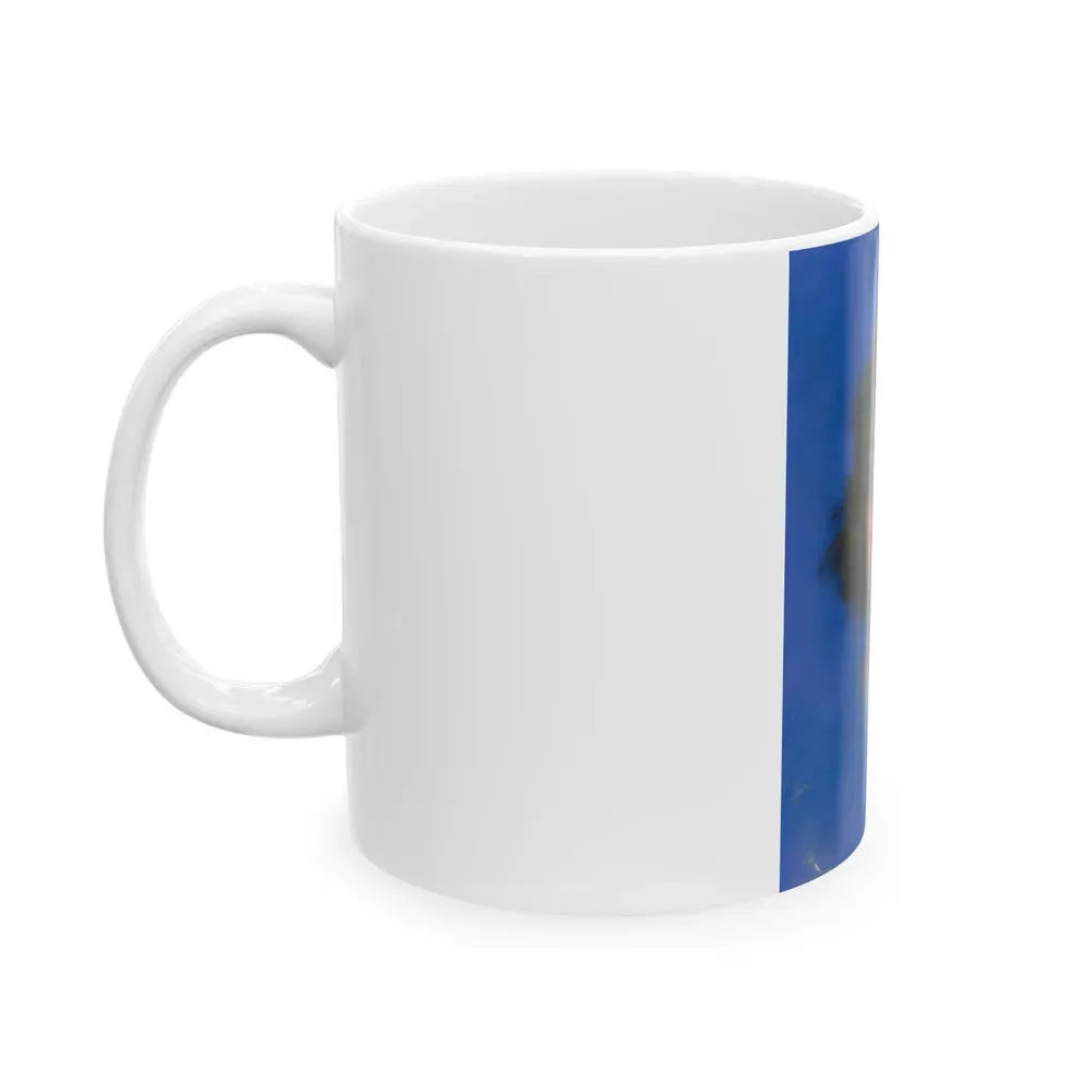Brunette Beauty - White Coffee Mug - Go Mug Yourself