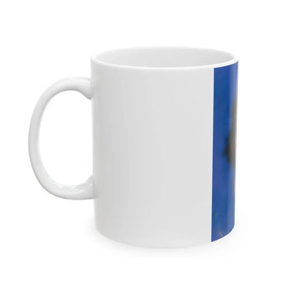 Brunette Beauty - White Coffee Mug - Go Mug Yourself