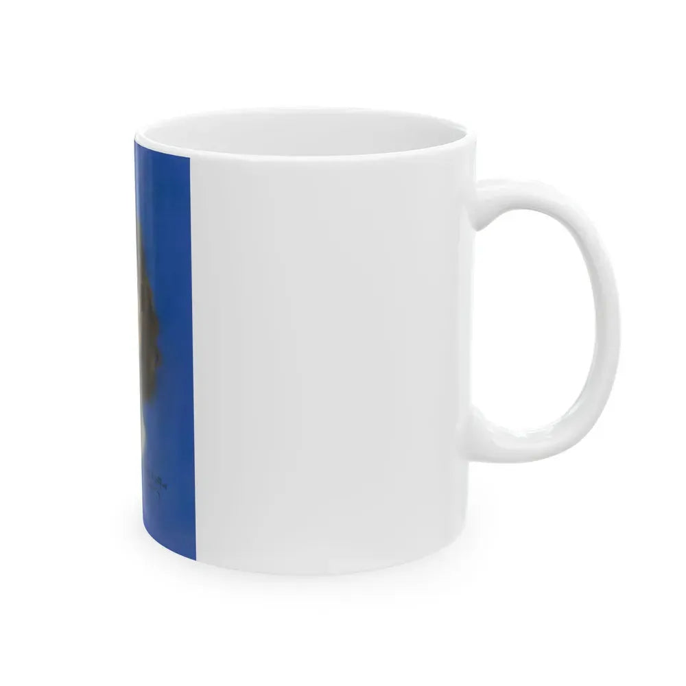 Brunette Beauty - White Coffee Mug - Go Mug Yourself