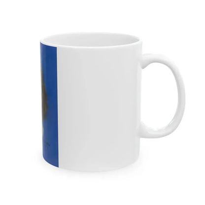 Brunette Beauty - White Coffee Mug - Go Mug Yourself