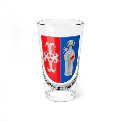 Brunssum wapen (Netherlands) (Coat of Arms) Pint Glass 16oz 16oz - Go Mug Yourself