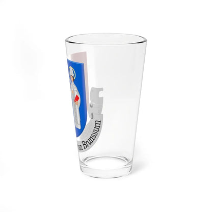 Brunssum wapen (Netherlands) (Coat of Arms) Pint Glass 16oz - Go Mug Yourself