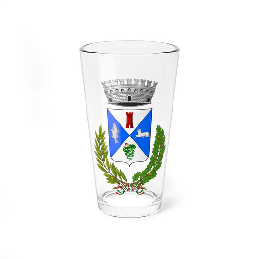 Brusimpiano-Stemma (Italy) (Coat of Arms) Pint Glass 16oz 16oz - Go Mug Yourself