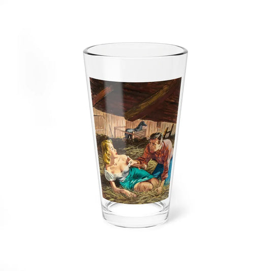 Brutal Kisses, paperback cover, 1952 - Pint Glass 16oz-16oz-Go Mug Yourself