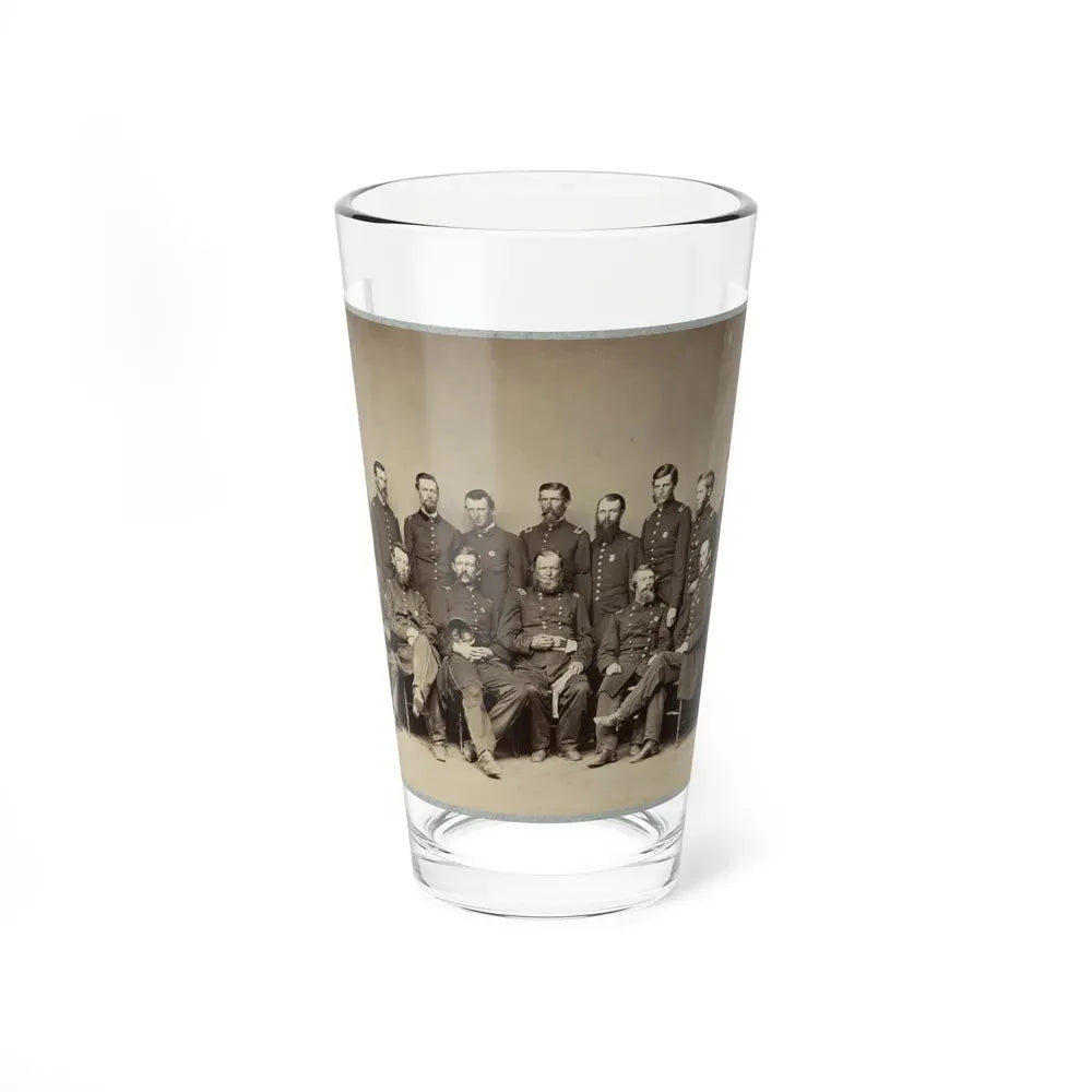 Brvt. Maj. General Wm. T. Ward And Staff (U.S. Civil War) Pint Glass 16oz 16oz - Go Mug Yourself