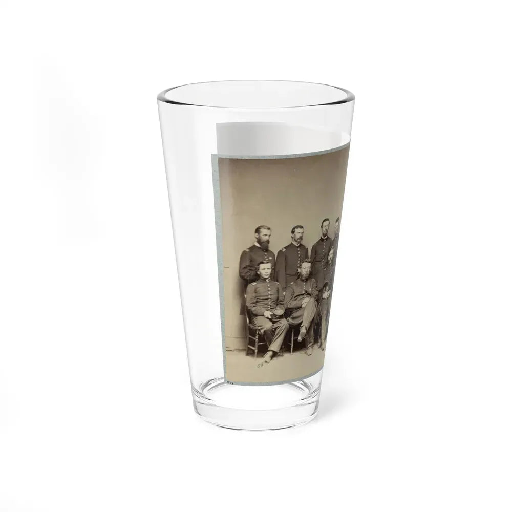 Brvt. Maj. General Wm. T. Ward And Staff (U.S. Civil War) Pint Glass 16oz - Go Mug Yourself