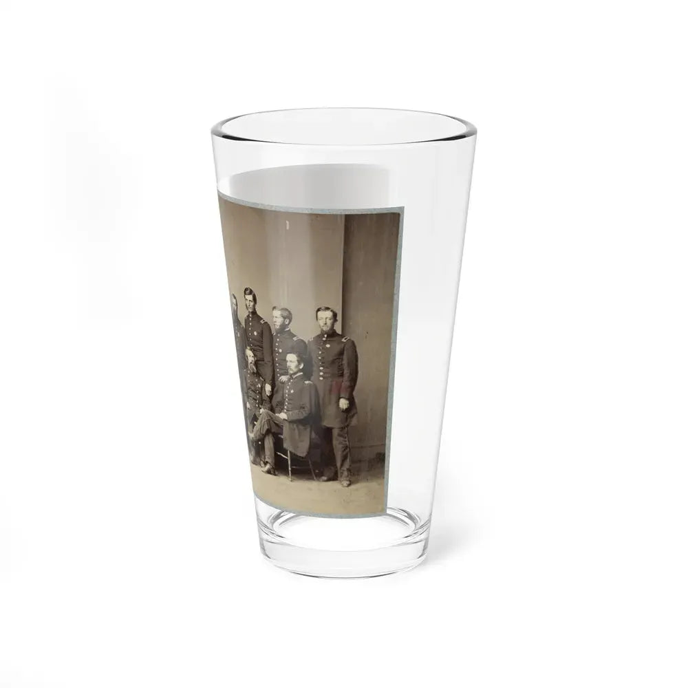 Brvt. Maj. General Wm. T. Ward And Staff (U.S. Civil War) Pint Glass 16oz - Go Mug Yourself