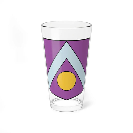 Brīvzemnieku pagasts COA (Latvia) (Coat of Arms) Pint Glass 16oz 16oz - Go Mug Yourself