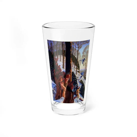 Bryan Haynes - Cedars (Native Americans in Art) Pint Glass 16oz 16oz - Go Mug Yourself