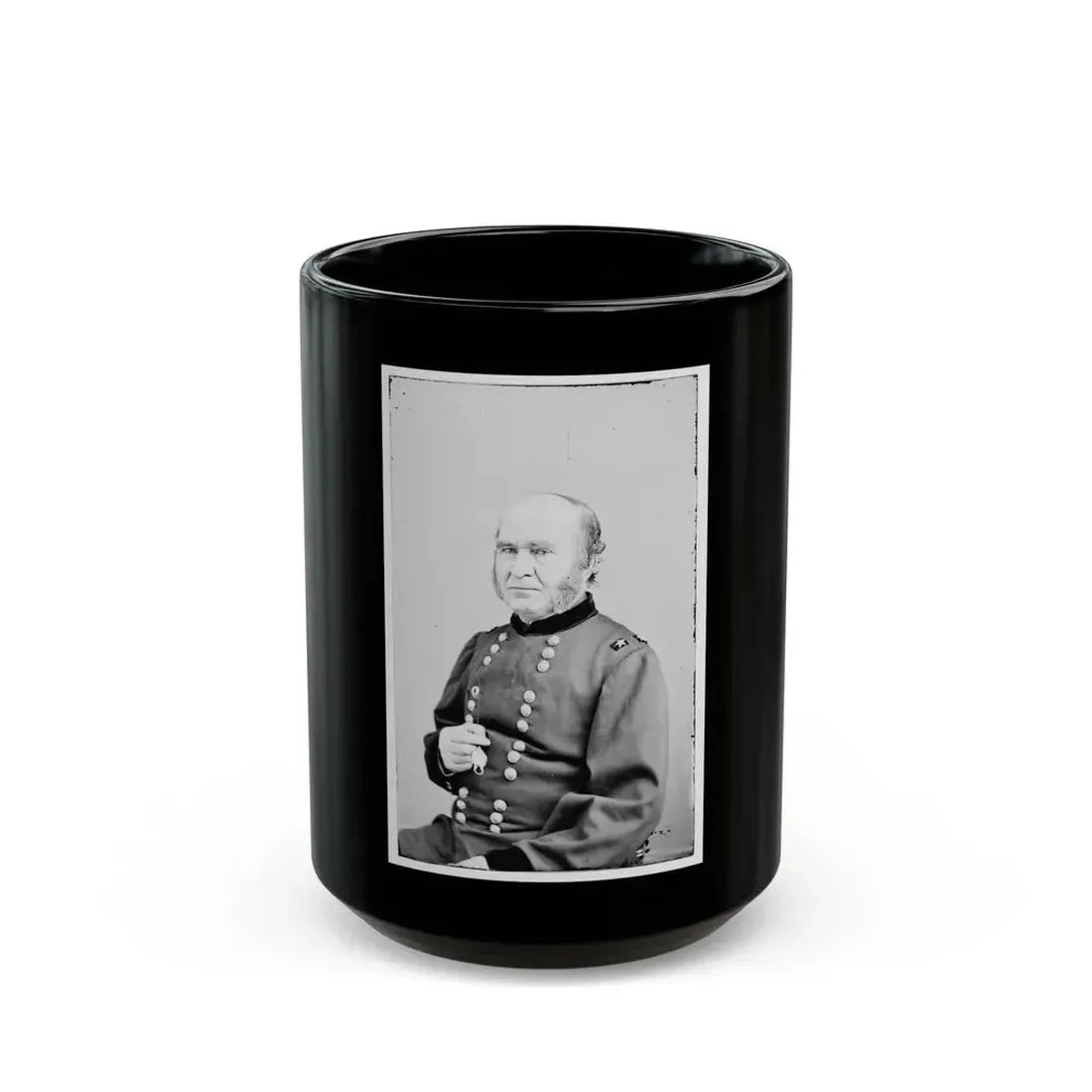 B.S. Roberts, Vermont (U.S. Civil War) Black Coffee Mug 15oz - Go Mug Yourself