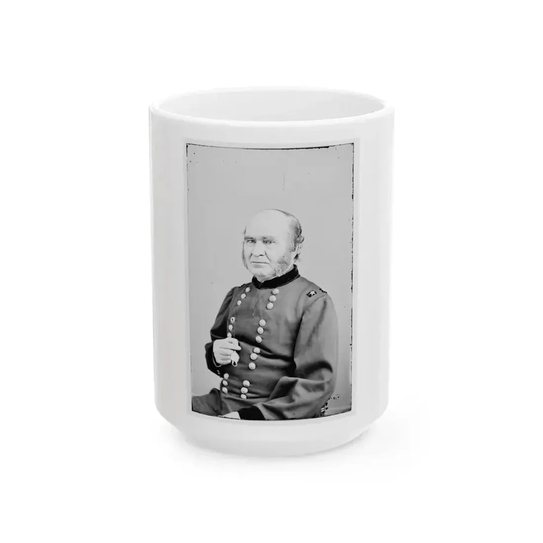 B.S. Roberts, Vermont (U.S. Civil War) White Coffee Mug 15oz - Go Mug Yourself