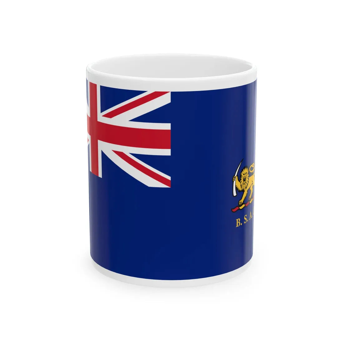 BSAC Blue ensign (South Africa) White Coffee Mug 11oz - Go Mug Yourself