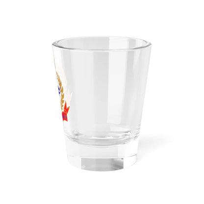 BSF Insignia (India) (Coat of Arms) Shot Glass 1.5oz - Go Mug Yourself