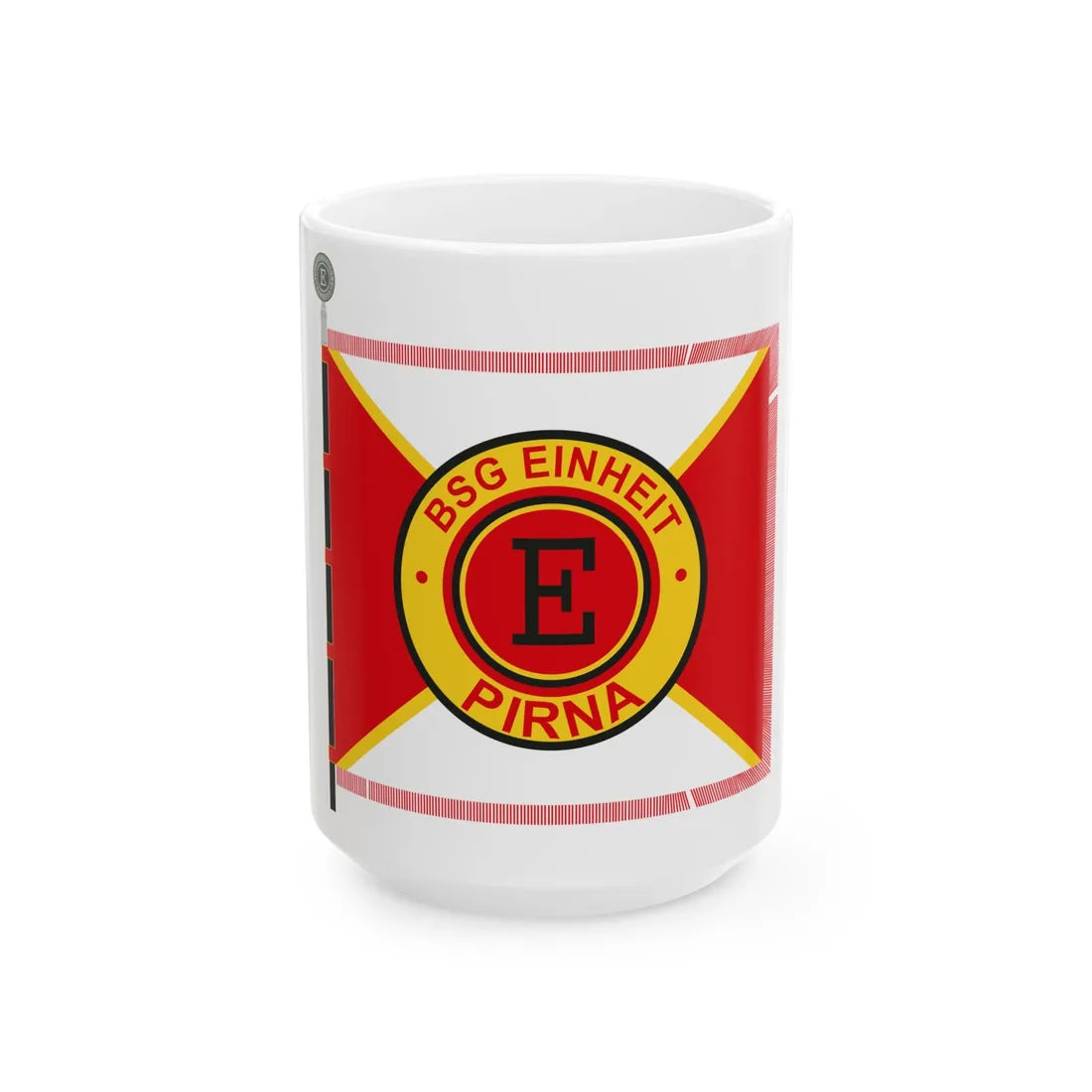 BSG Einheit Pirna (Germany) White Coffee Mug 15oz - Go Mug Yourself